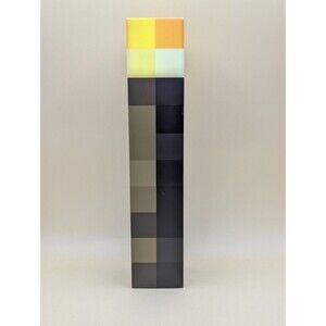 Minecraft Light-Up Wall Torch Night Light By ThinkGeek 2012 Tested Working